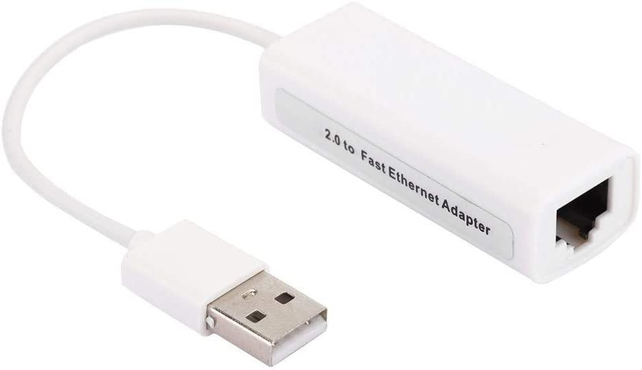 Adaptador LAN USB 2.0 Ethernet RJ45 Dblue, conexión estable y diseño compacto.