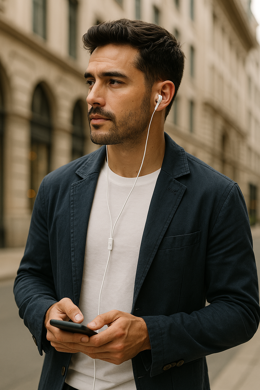 Diseño ergonómico de los audífonos JBL T110 para uso prolongado.