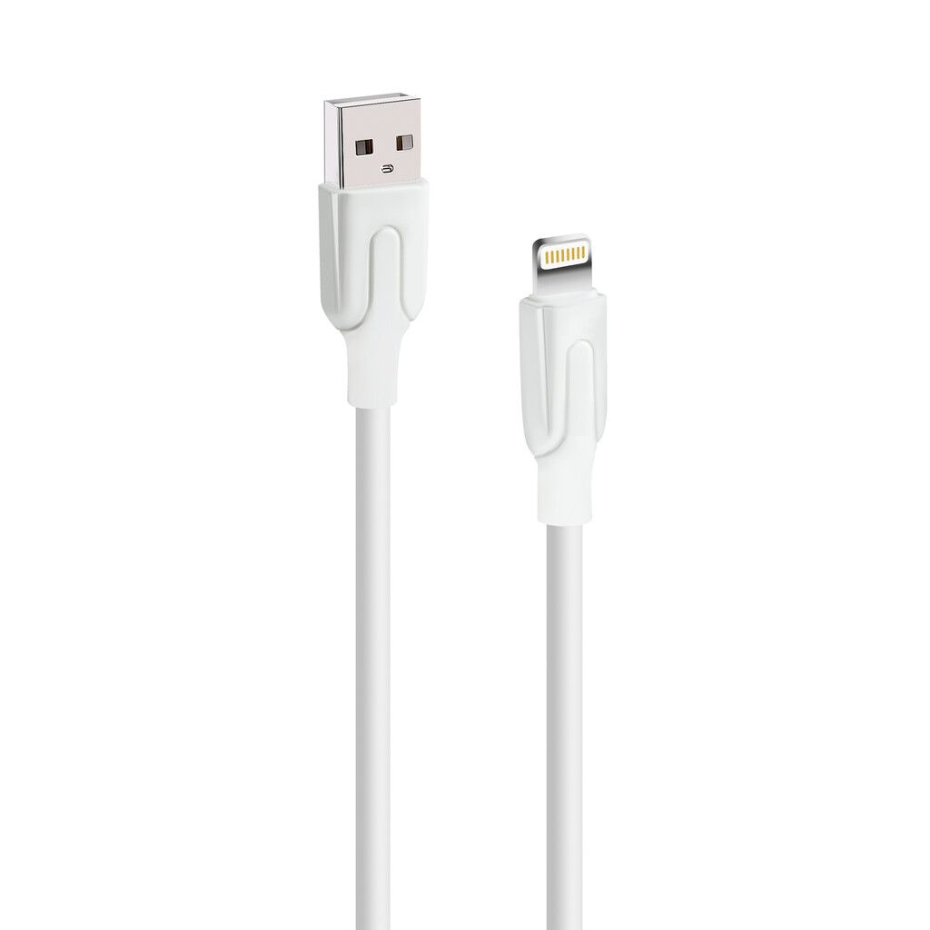Cable Lightning XO-NB200 1M con carga rápida 2.1A y transferencia de datos estable.