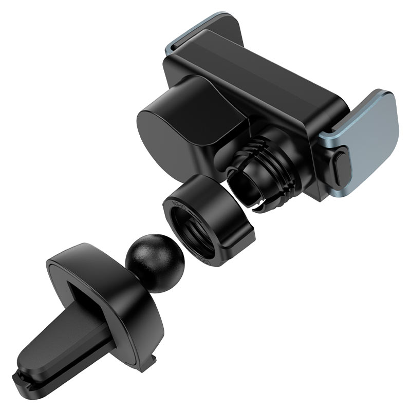 Cargador inalámbrico Borofone BH66 para auto, con sujeción automática y diseño versátil.