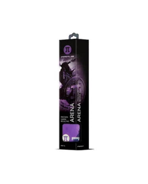 Mouse Pad Gaming Primus Arena XL PMP-01XL en color negro, tamaño 650x370 mm, con superficie texturizada y base antideslizante.