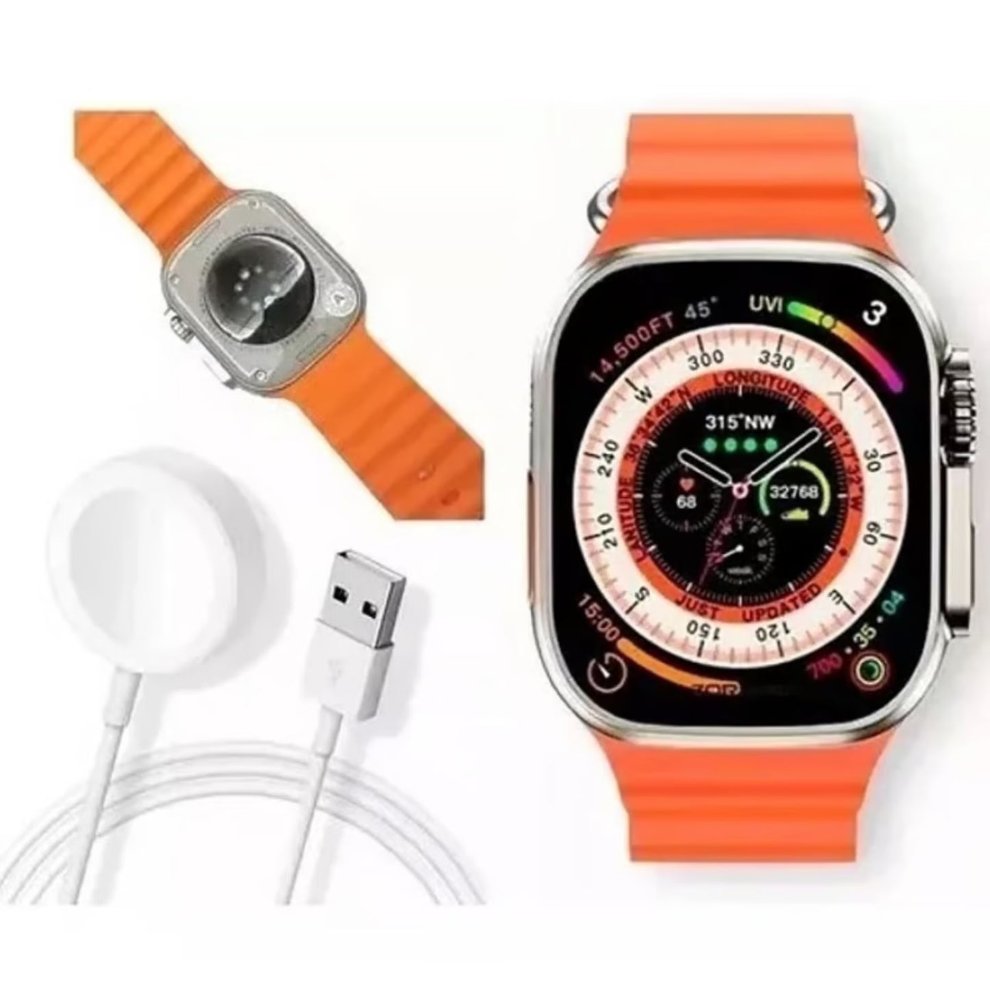 Reloj Borofone BD3 Ultra para responder llamadas, mensajes y escuchar música y más