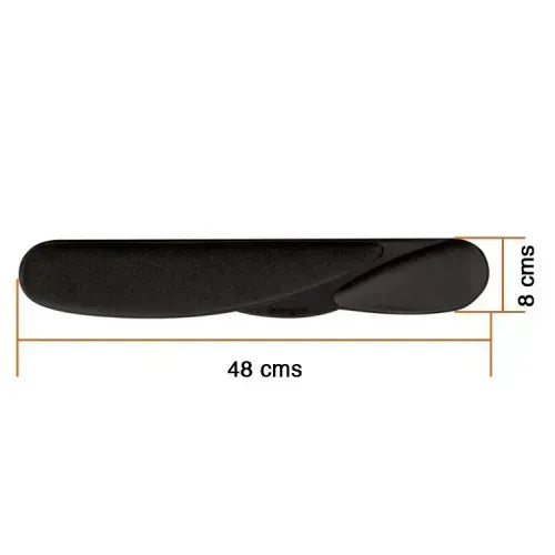 Soporte ergonómico Kensington L22801US para teclado, diseño anti túnel carpiano y acolchado cómodo.
