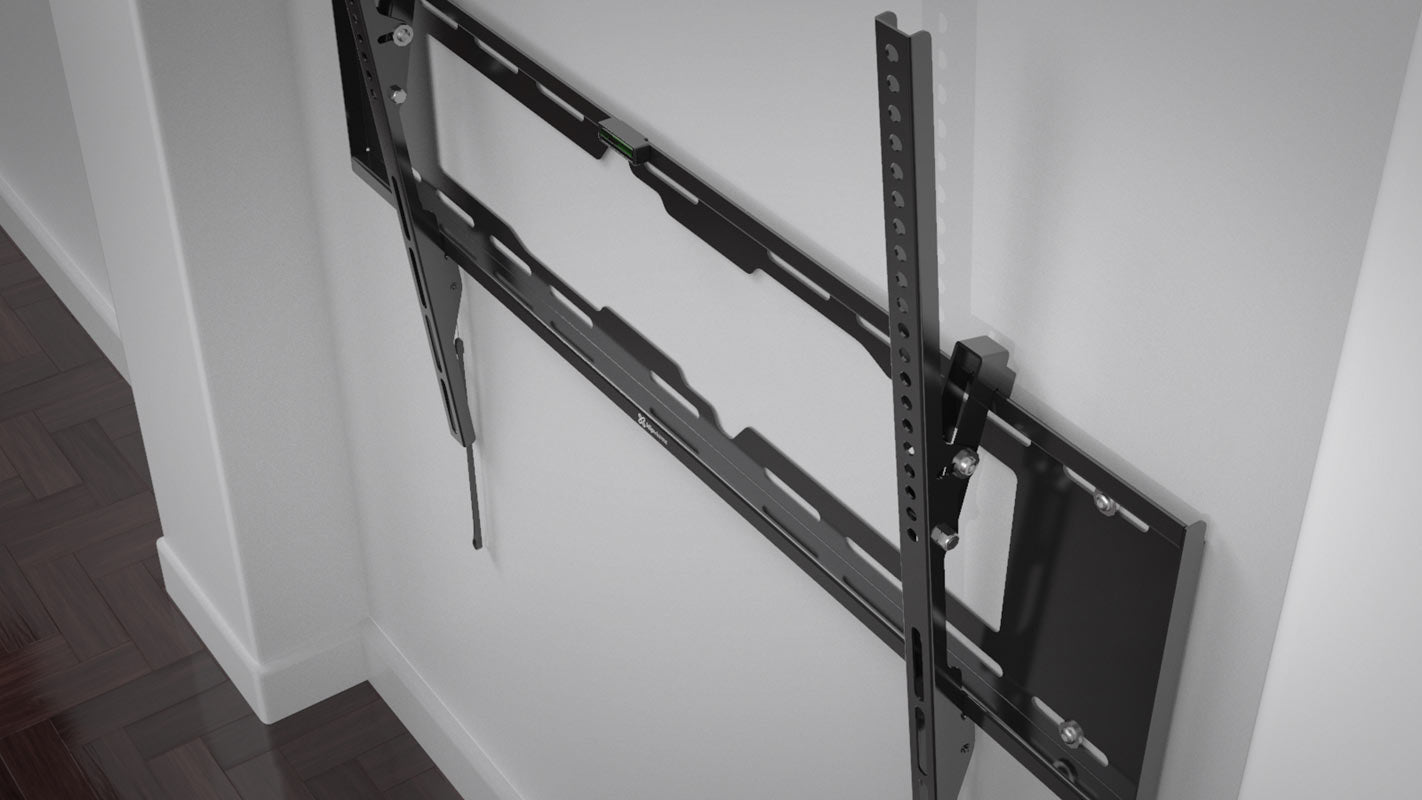 Soporte TV inclinable Klip Xtreme KTM-353 para televisores de 55" a 90", capacidad de 50 kg.