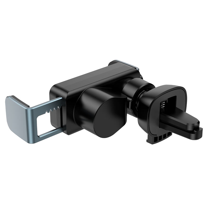 Soporte con cargador inalámbrico Borofone BH66, ideal para uso en el auto con smartphones Qi.