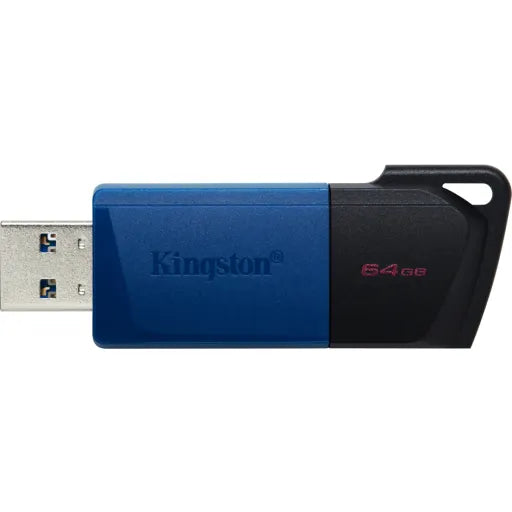 Unidad flash Kingston 64GB compatible con Windows, Mac y Linux.
