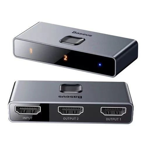 Switch HDMI Baseus SUHZ-01 con cambio bidireccional y sin alimentación externa