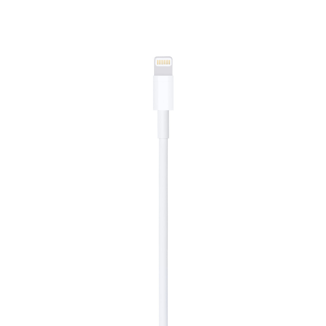 Vista del cable Lightning a USB de 1 metro Apple