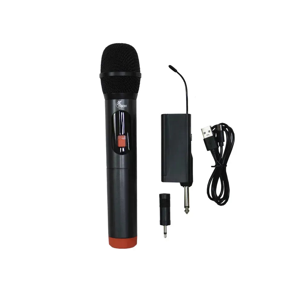 Micrófono inalámbrico XTech Unixon con receptor recargable