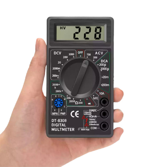 Multitester Digital Multimetro Portatil Tester Dt-830B