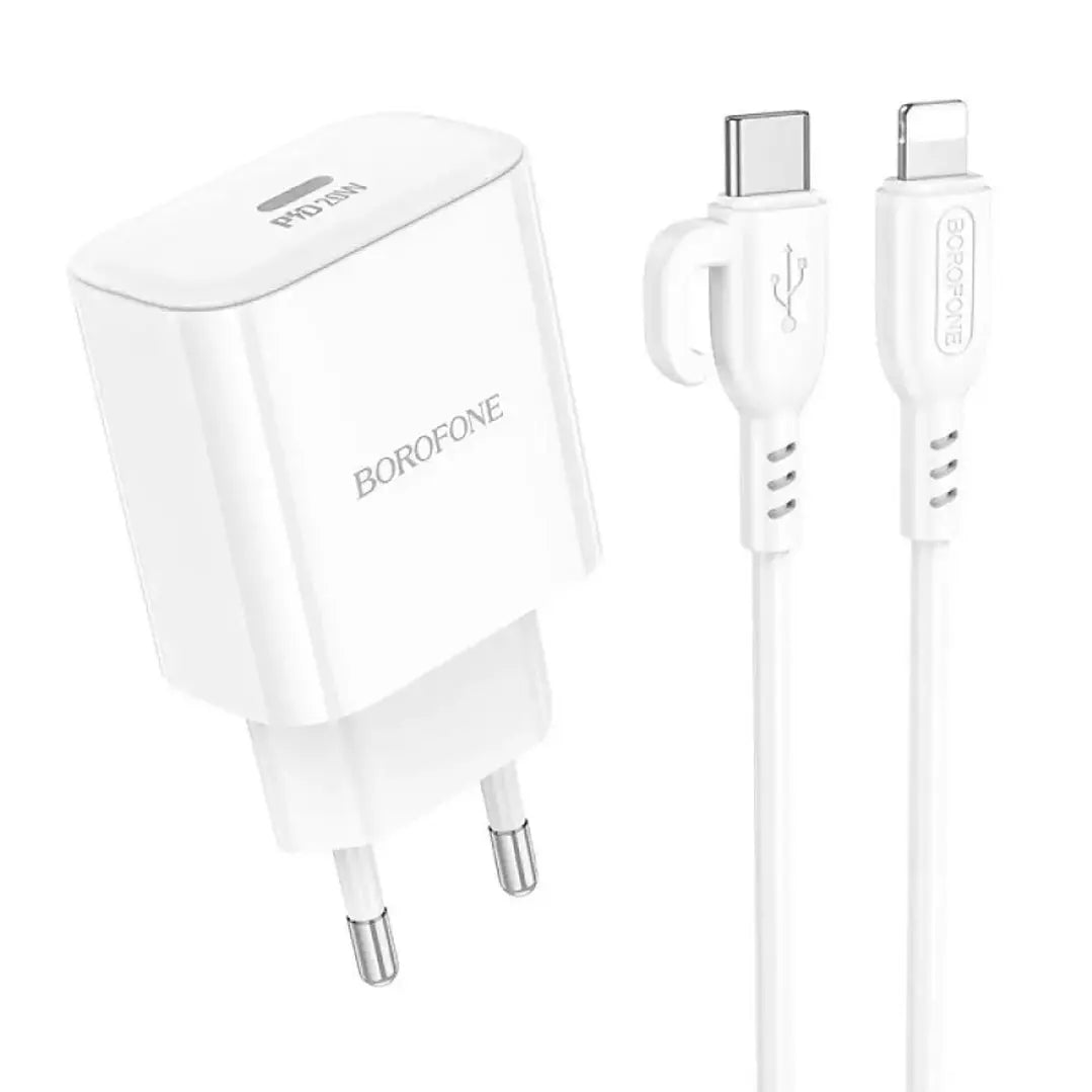 Cargador 20W con Cable Tipo C a Lightning de iPhone