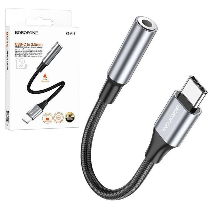 Adaptadores de Audio: USB Tipo C y Lightning a Jack 3.5mm
