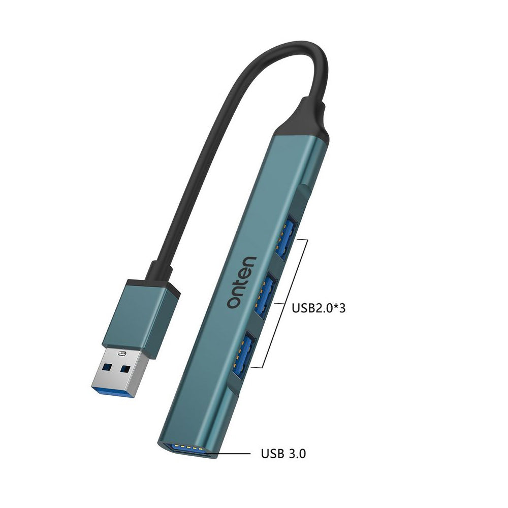 Adaptador HUB USB 4 puertos
