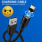 Cable de Carga y Datos - iPhone y Android - Carga Rápida