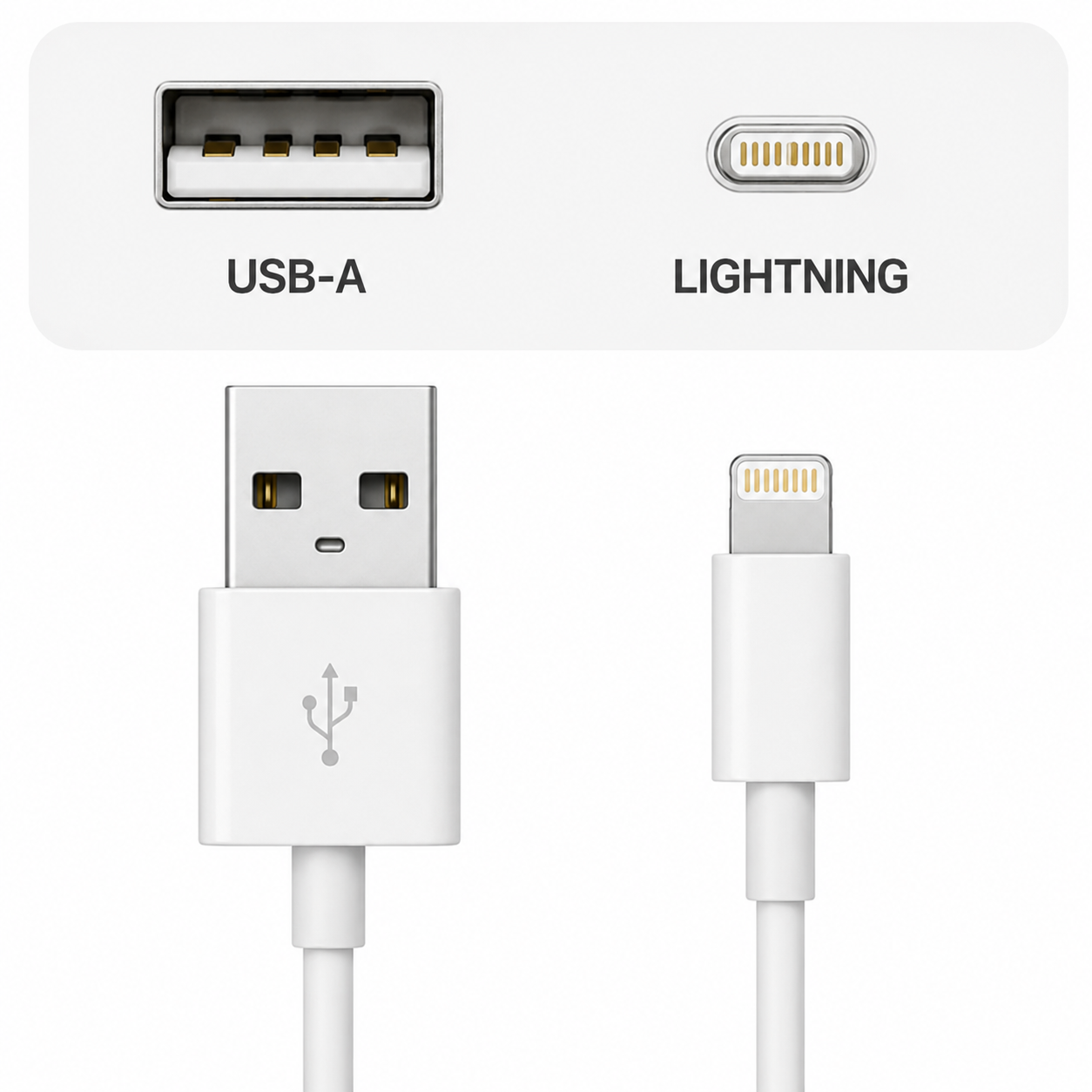 Cable de Carga y Datos - iPhone y Android - Carga Rápida
