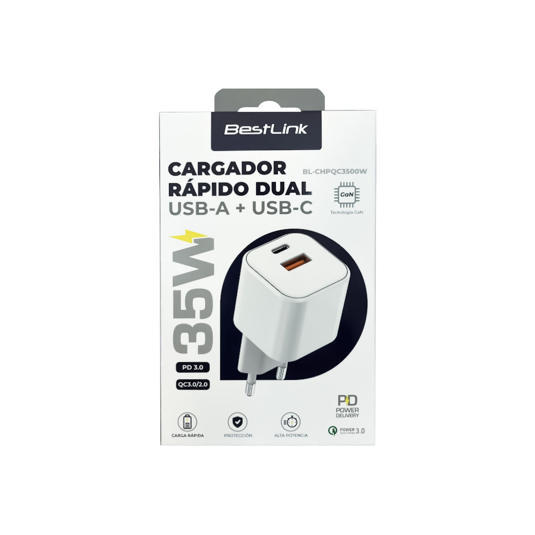 Cargador Rápido para Celular con Garantía