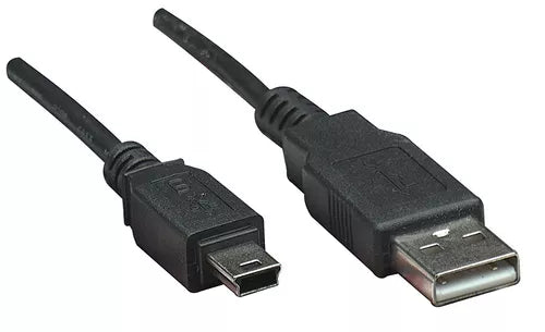 Cable Mini Usb 5 Pines V3 Carga Para Control Play Gps Camaras