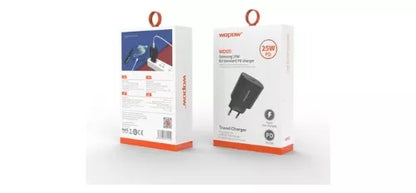 Cargador Rapido 25w Para iPhone Y Android | Wopow WD05