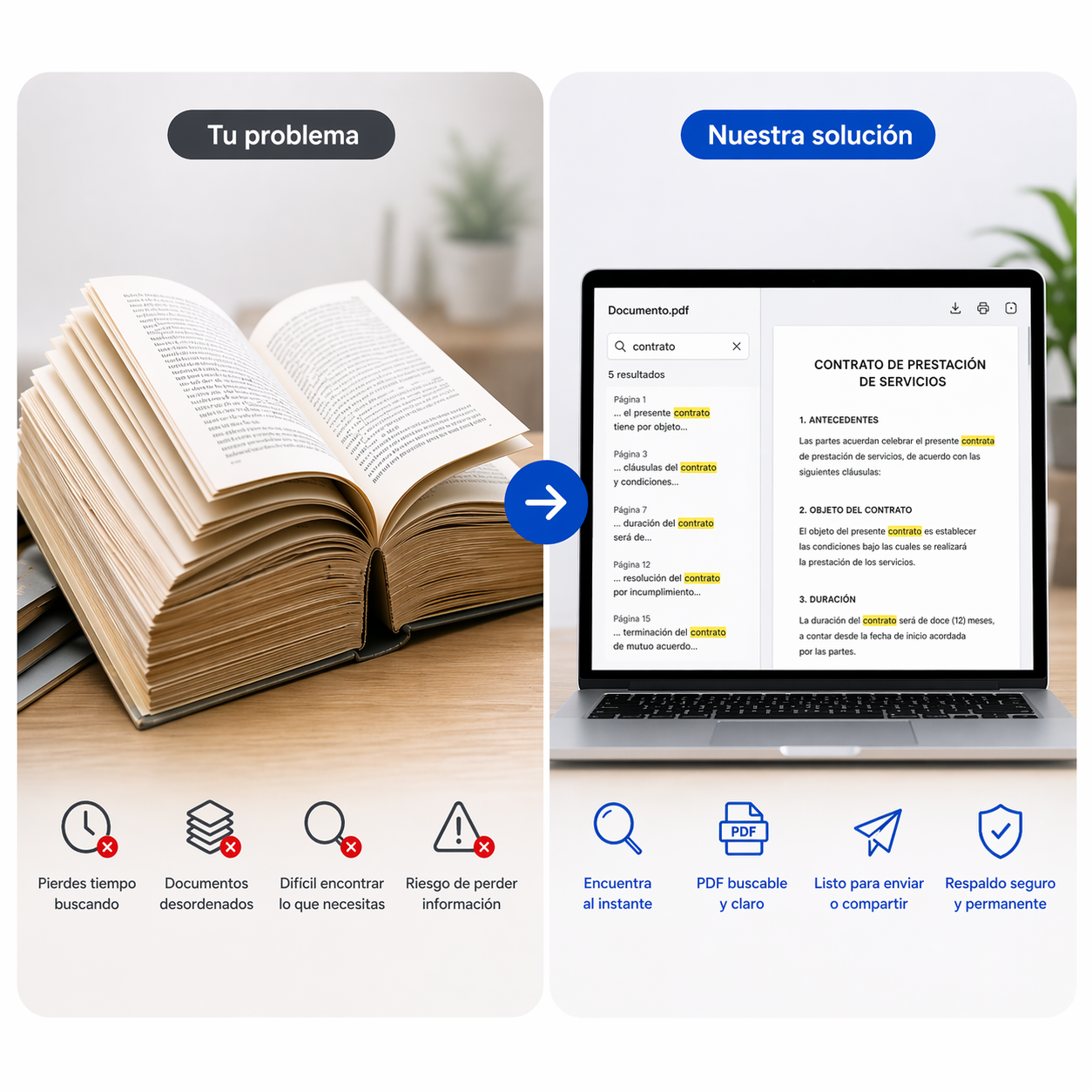 Servicio Profesional de Digitalización Pack