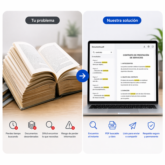 Servicio Profesional de Digitalización Pack