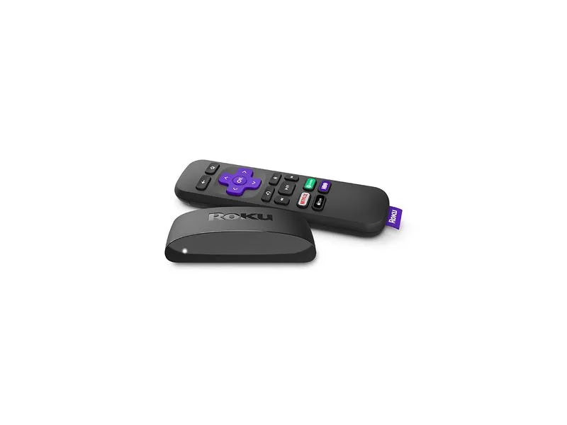 Roku Express 4K reacondicionado, dispositivo de streaming con resolución UHD y Wi-Fi rápido.
