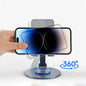 Soporte de Celulares - Aluminio para Smartphone con Altura y Rotación 360°  Plegable y Ajustable