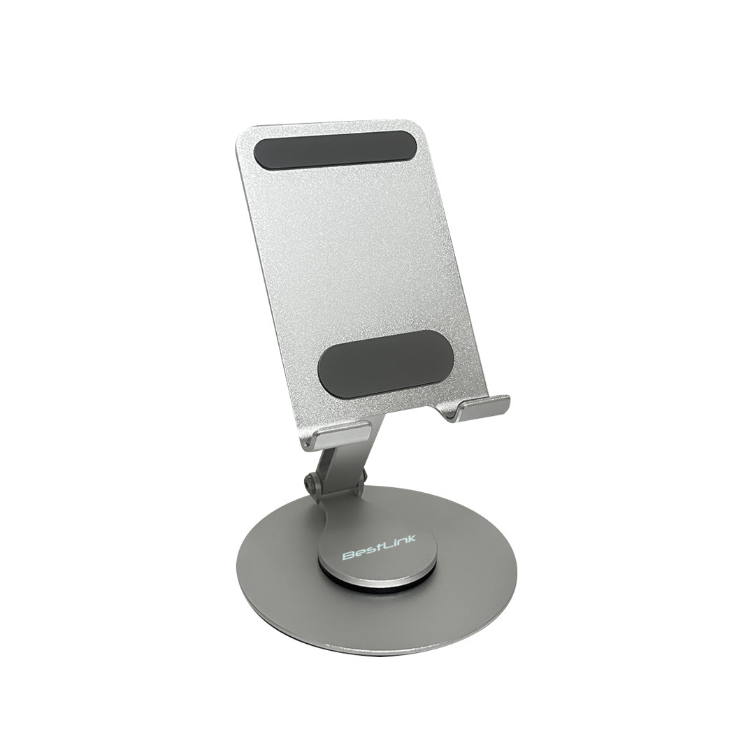 Soporte de Celulares - Aluminio para Smartphone con Altura y Rotación 360°  Plegable y Ajustable