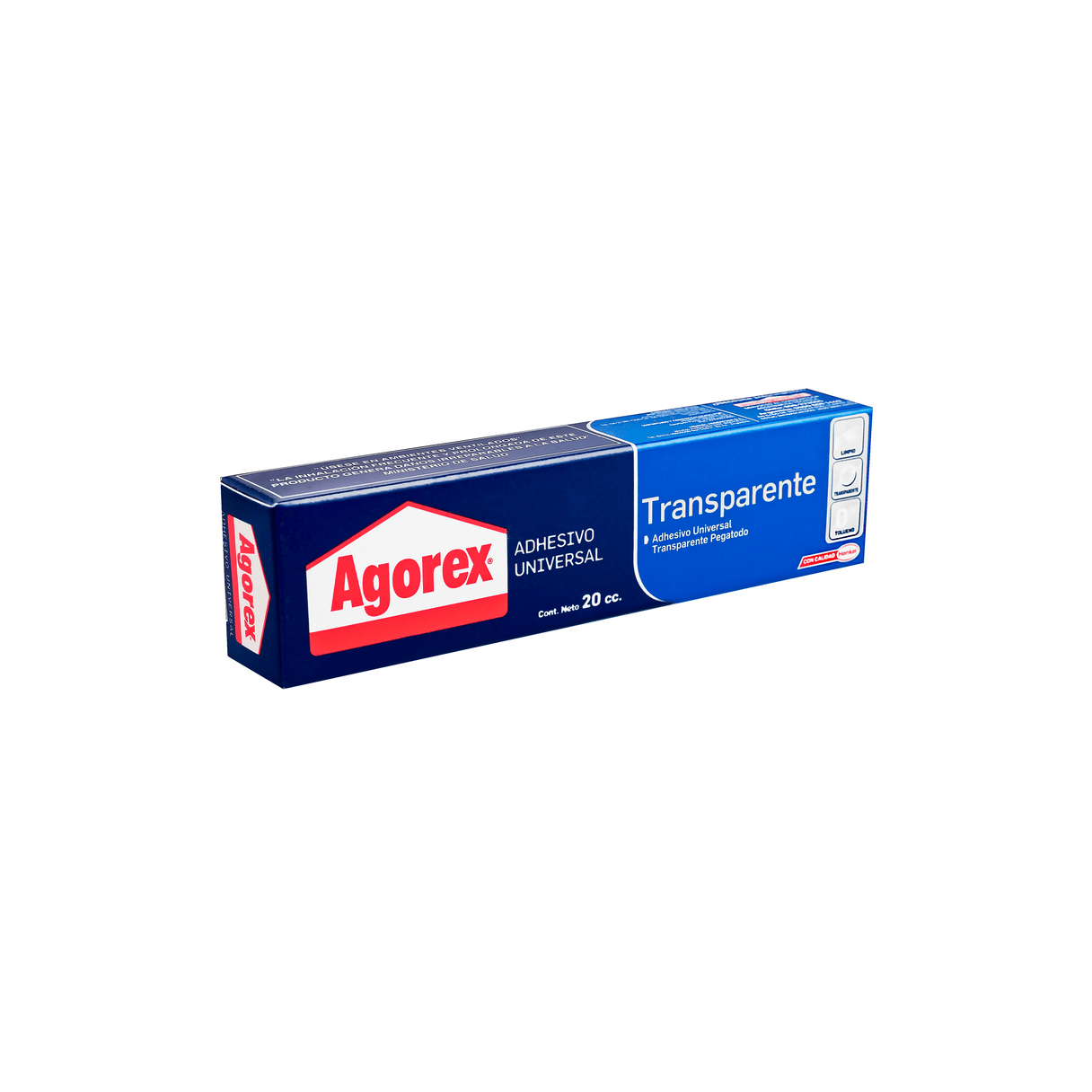 Adhesivo de contacto Agorex 20 g, ideal para madera, cuero y plástico. Cerca de canal de televisión canal 13
