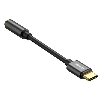 Conector Baseus de USB-C a 3.5 mm para dispositivos sin puerto de audio