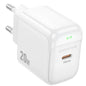 Cargador Borofone BAS43A PD-20W de un puerto, color blanco