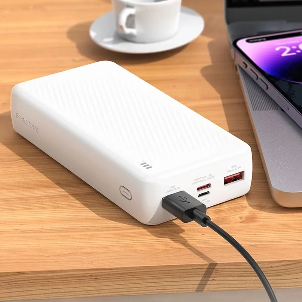 Power Bank - Banco de Batería USB-C Carga Rápida Celulares