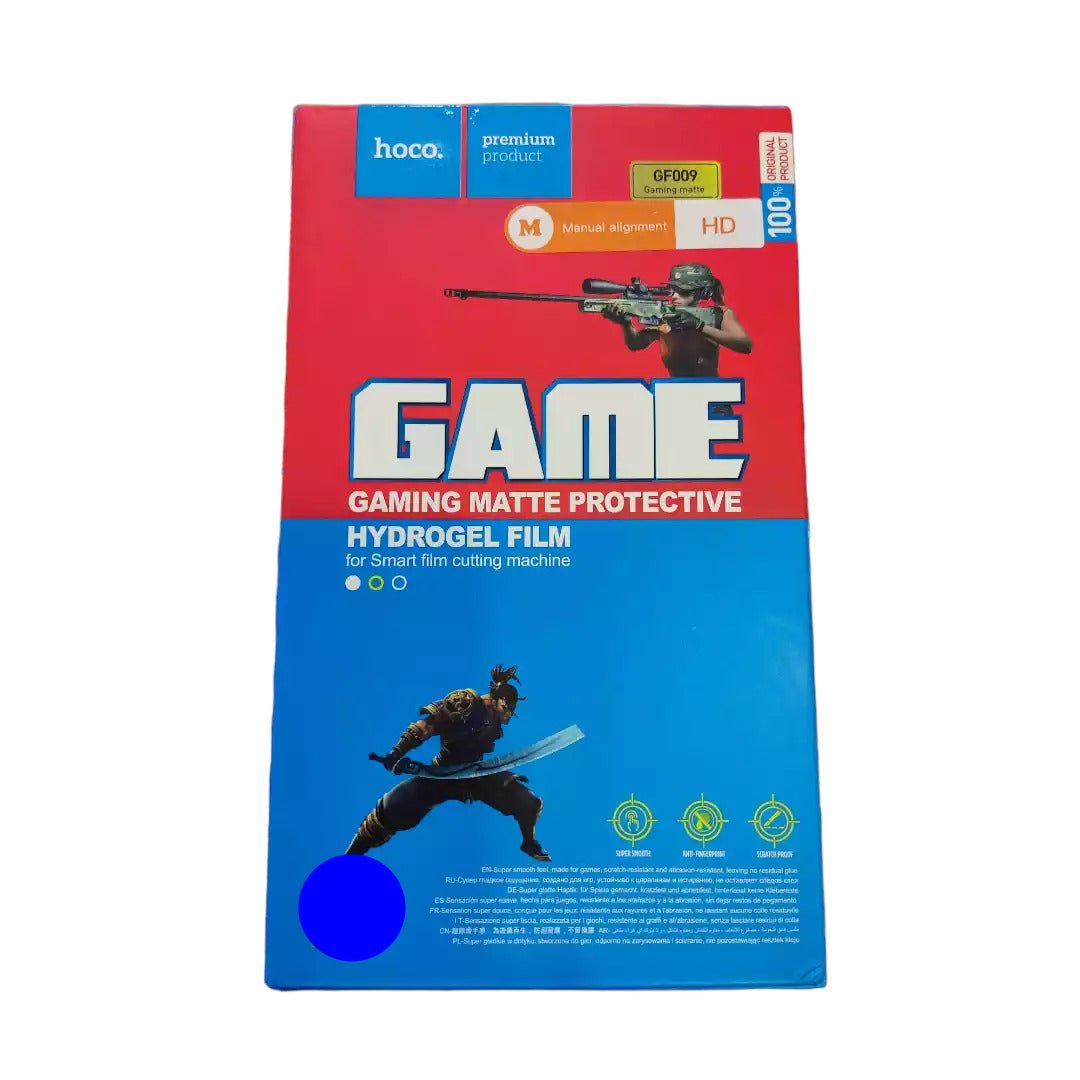 Caja de protectores de hidrogel Hoco Game Matte