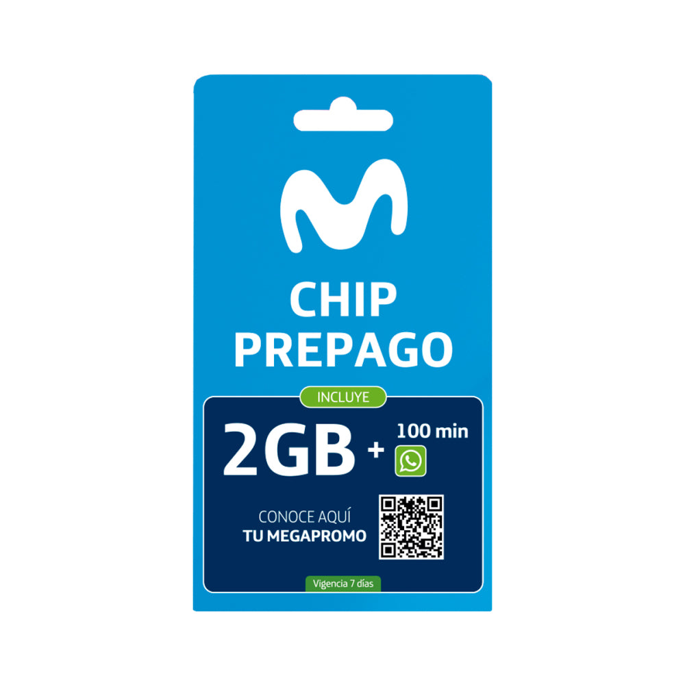 Tarjeta SIM Movistar para activación rápida y prepago
